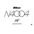 NIKON N4004AF Instrukcja Obsługi