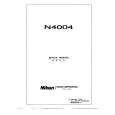 NIKON N4004 Instrukcja Serwisowa