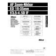 NIKON AF ZOOM MICRO-NIKKOR ED 18-35MM F/3.5-4.5D IF Instrukcja Obsługi