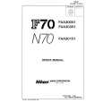 NIKON F70 Instrukcja Serwisowa